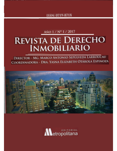 REVISTA DE DERECHO INMOBILIARIO N° 1 - 2017