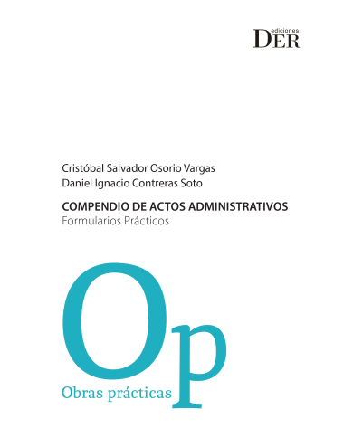 COMPENDIO DE ACTOS ADMINISTRATIVOS - FORMULARIOS PRÁCTICOS