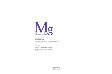 CONTRATOS. JURISPRUDENCIA CIVIL COMENTADA
