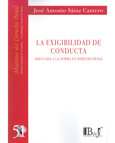 (51) LA EXIGIBILIDAD DE CONDUCTA Adecuado a la Norma en Derecho Penal