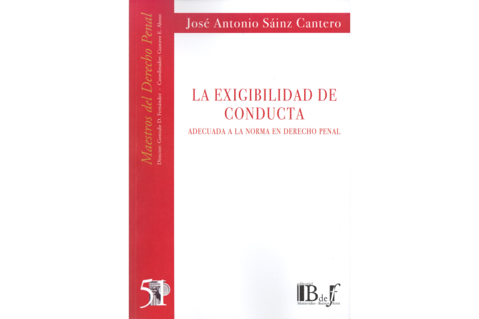 (51) LA EXIGIBILIDAD DE CONDUCTA Adecuado a la Norma en Derecho Penal