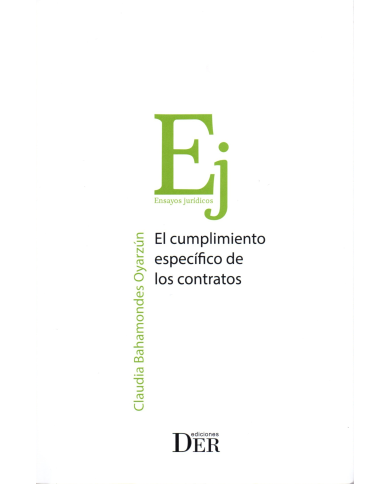 EL CUMPLIMIENTO ESPECÍFICO DE LOS CONTRATOS