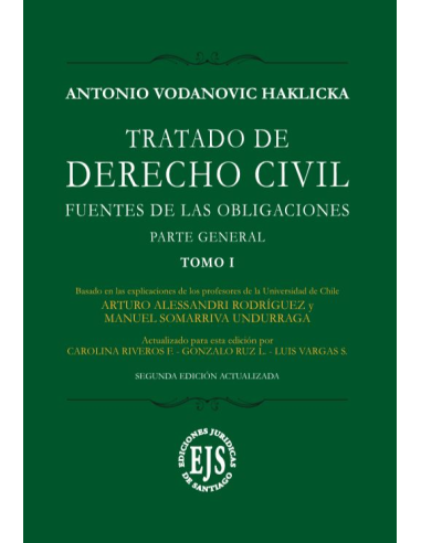 TRATADO DE DERECHO CIVIL- FUENTES DE LAS OBLIGACIONES - PARTE GENERAL - TOMO I