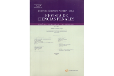 REVISTA DE CIENCIAS PENALES - Volumen XLIV - N°1 - Año 2017