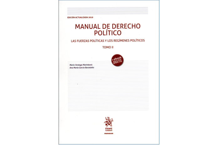 MANUAL DE DERECHO POLÍTICO – TOMO II