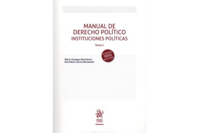 MANUAL DE DERECHO POLÍTICO - INSTITUCIONES POLÍTICAS - TOMO I