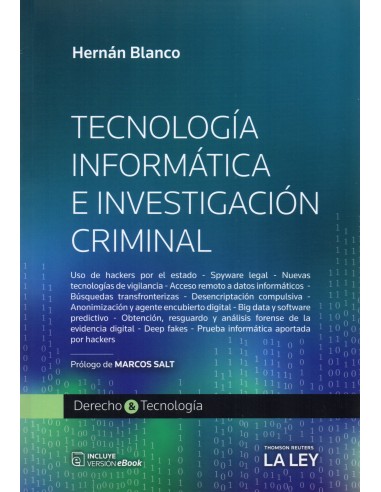 TECNOLOGÍA INFORMÁTICA E INVESTIGACIÓN CRIMINAL