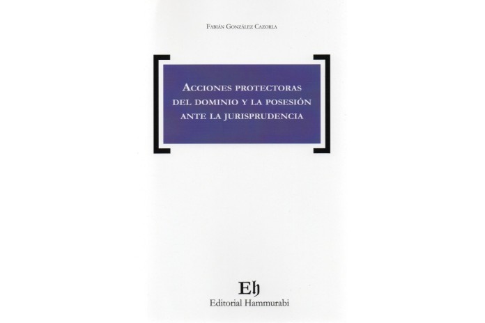 ACCIONES PROTECTORAS DEL DOMINIO Y LA POSESIÓN ANTE LA JURISPRUDENCIA