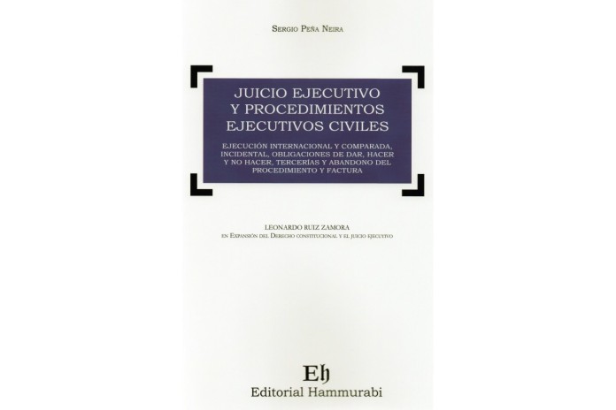 JUICIO EJECUTIVO Y PROCEDIMIENTOS EJECUTIVOS CIVILES