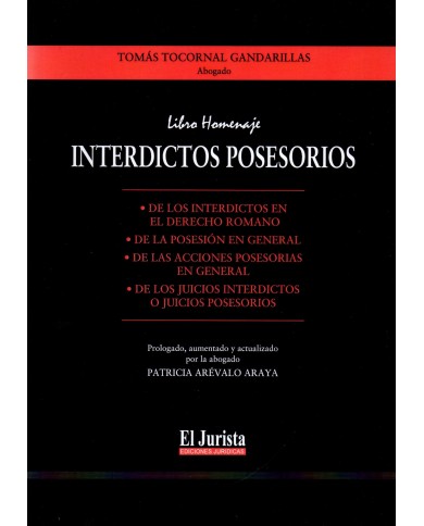 INTERDICTOS POSESORIOS