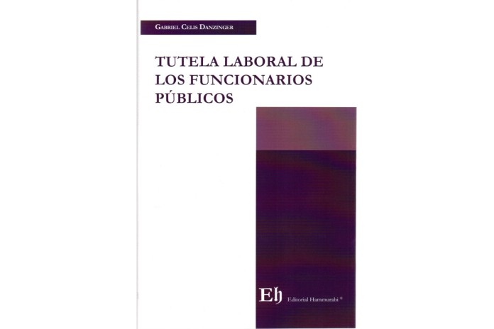 TUTELA LABORAL DE LOS FUNCIONARIOS PÚBLICOS