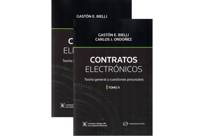 CONTRATOS ELECTRÓNICOS - TEORÍA GENERAL Y CUESTIONES PROCESALES