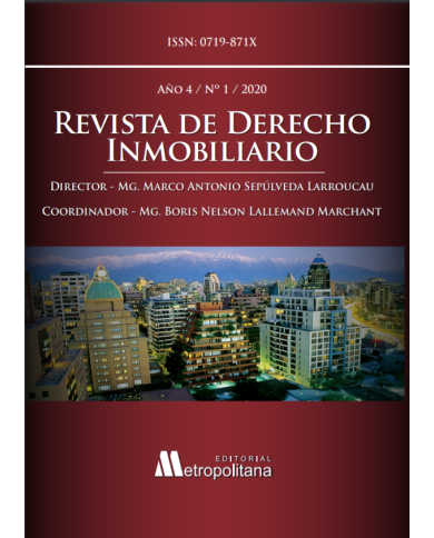 REVISTA DE DERECHO INMOBILIARIO - AÑO 4 - 2020
