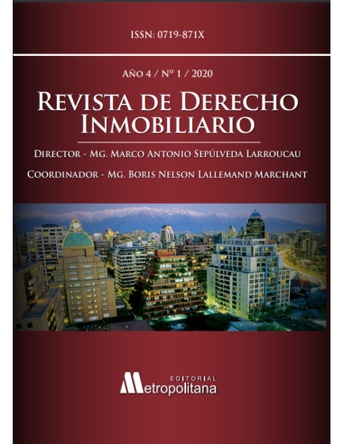REVISTA DE DERECHO INMOBILIARIO - AÑO 4 - 2020