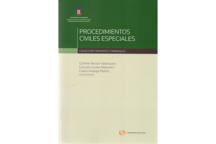 PROCEDIMIENTOS CIVILES ESPECIALES (1ª Edición)