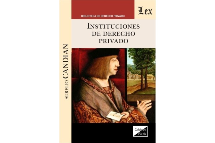 INSTITUCIONES DE DERECHO PRIVADO