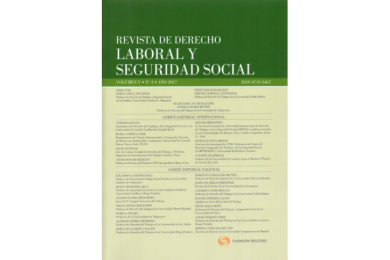REVISTA DE DERECHO LABORAL Y SEGURIDAD SOCIAL - Volumen V - N°3 - Año 2017