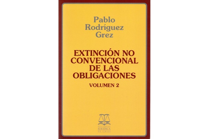 EXTINCIÓN CONVENCIONAL Y NO CONVENCIONAL DE LAS OBLIGACIONES - V.1 Y V.2