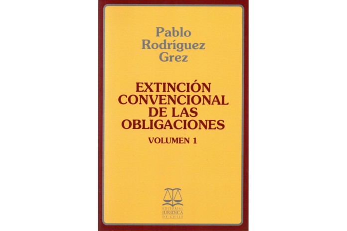 EXTINCIÓN CONVENCIONAL Y NO CONVENCIONAL DE LAS OBLIGACIONES - V.1 Y V.2