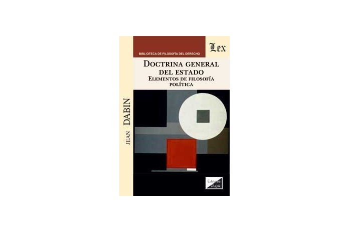 DOCTRINA GENERAL DEL ESTADO - ELEMENTOS DE FILOSOFÍA POLÍTICA