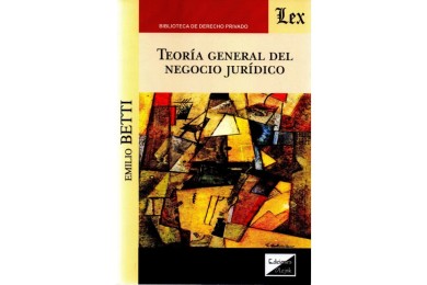TEORÍA GENERAL DEL NEGOCIO JURÍDICO