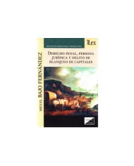 DERECHO PENAL, PERSONA JURÍDICA Y DELITO DE BLANQUEO DE CAPITALES