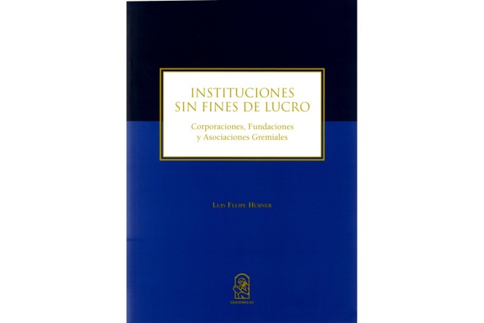INSTITUCIONES SIN FINES DE LUCRO - CORPORACIONES, FUNDACIONES Y ASOCIACIONES GREMIALES