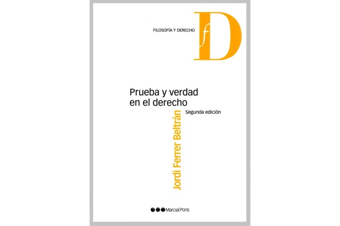 PRUEBA Y VERDAD EN EL DERECHO