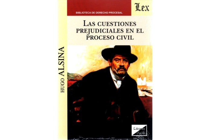 LAS CUESTIONES PREJUDICIALES EN EL PROCESO CIVIL