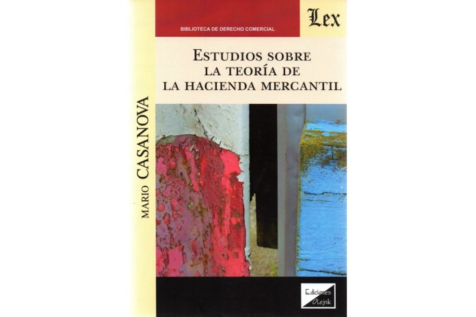 ESTUDIOS SOBRE LA TEORÍA DE LA HACIENDA MERCANTIL