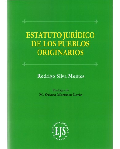 ESTATUTO JURÍDICO DE LOS PUEBLOS ORIGINARIOS