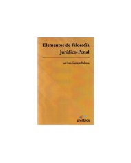 ELEMENTOS DE FILOSOFÍA JURÍDICO-PENAL