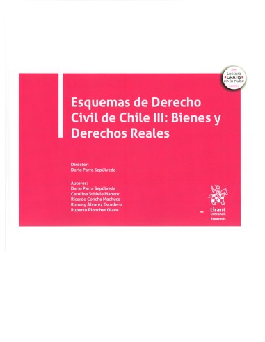 ESQUEMAS DE DERECHO CIVIL DE CHILE III: BIENES Y DERECHOS REALES
