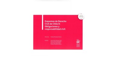 ESQUEMAS DE DERECHO CIVIL DE CHILE II: OBLIGACIONES Y RESPONSABILIDAD CIVIL