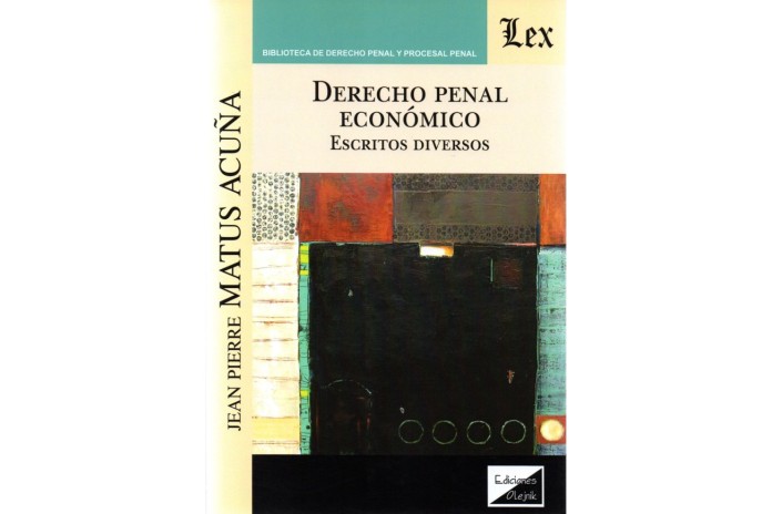 DERECHO PENAL ECONÓMICO - ESCRITOS DIVERSOS