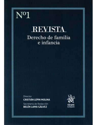 REVISTA DE DERECHO DE FAMILIA E INFANCIA N°1 - DOCTRINA Y JURISPRUDENCIA