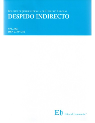 BOLETÍN DE JURISPRUDENCIA DE DERECHO LABORAL Nº2 - DESPIDO INDIRECTO