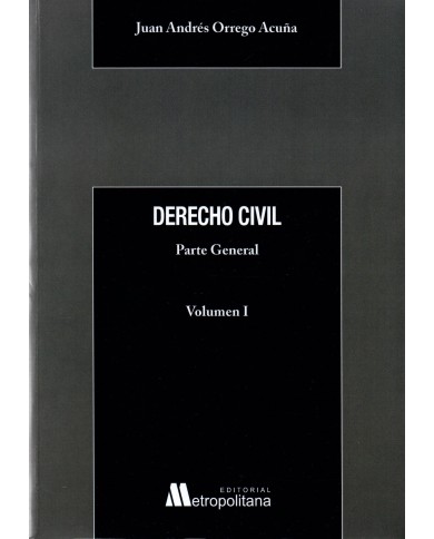 DERECHO CIVIL - PARTE GENERAL - VOLUMEN I