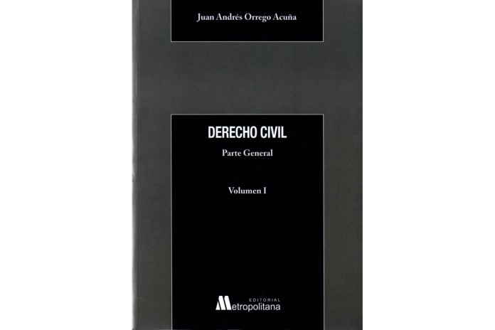 DERECHO CIVIL - PARTE GENERAL - VOLUMEN I