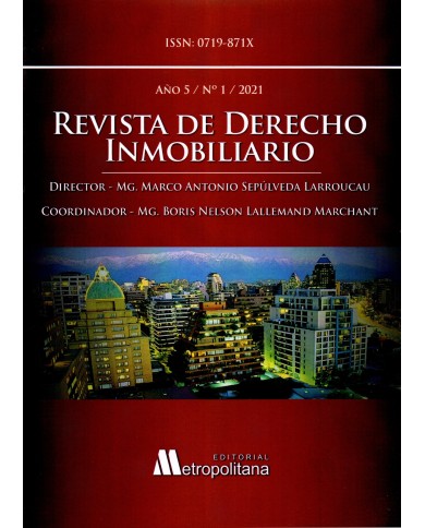REVISTA DE DERECHO INMOBILIARIO - AÑO 5 - 2021