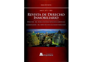 REVISTA DE DERECHO INMOBILIARIO - AÑO 5 - 2021