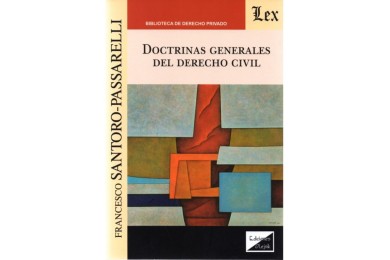 DOCTRINAS GENERALES DEL DERECHO CIVIL