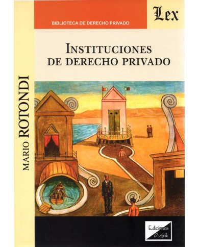 INSTITUCIONES DE DERECHO PRIVADO