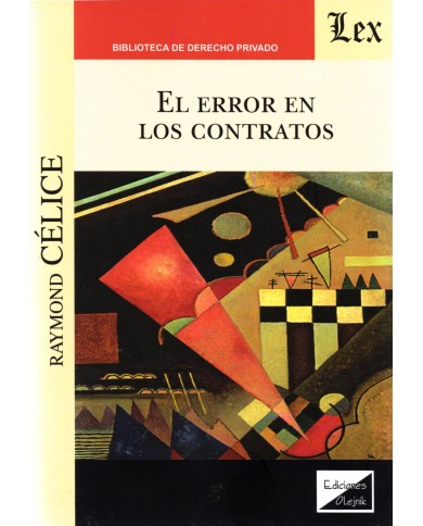 EL ERROR EN LOS CONTRATOS