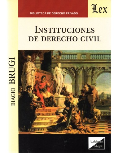 INSTITUCIONES DE DERECHO CIVIL
