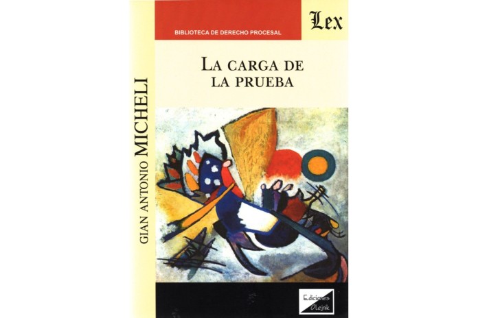 LA CARGA DE LA PRUEBA