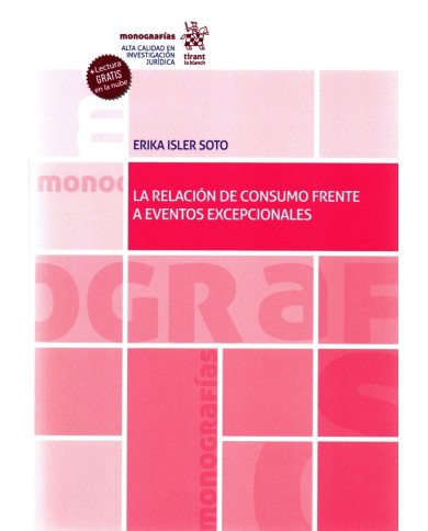 LA RELACIÓN DE CONSUMO FRENTE A EVENTOS EXCEPCIONALES