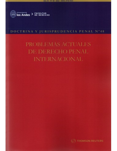 REVISTA DOCTRINA Y JURISPRUDENCIA PENAL N°48 - PROBLEMAS ACTUALES DE DERECHO PENAL INTERNACIONAL