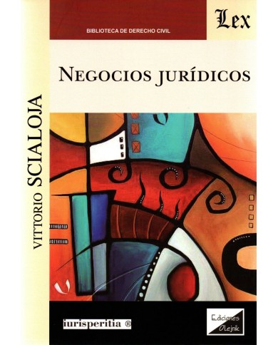 NEGOCIOS JURÍDICOS