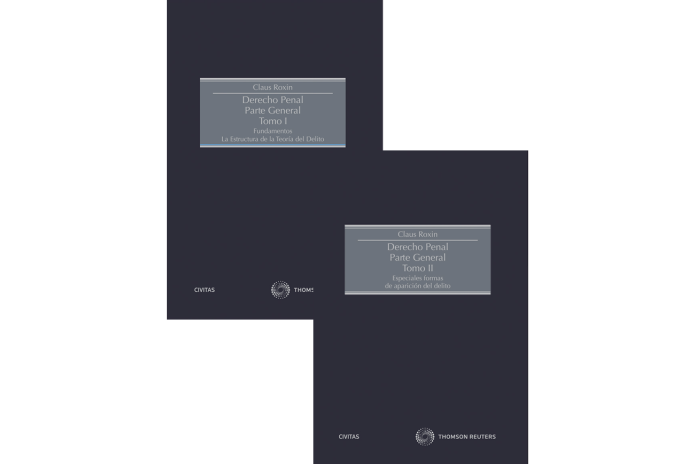 PACK DERECHO PENAL - PARTE GENERAL - TOMOS I Y II - CLAUS ROXIN